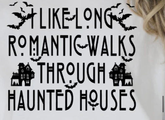 Romantic Walks Through Haunted Houses